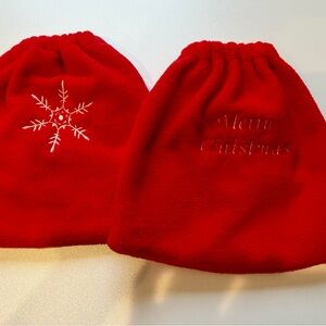 Red Holiday Gift Bags